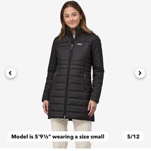 New with tags- Patagonia Women's Radalie Parka -Black Size Medium